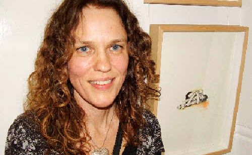 Oksana Waterfall, of Mullumbimby, won the Artfelt Art Prize for her drawings of her son, titled My True Self. Oksana Waterfall, of Mullumbimby, won the Artfelt Art Prize for her drawings of her son, titled My True Self.